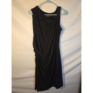 Black Label‎ Evan Picone Black Sexy Dress Bodycon Evening Gown Size 12